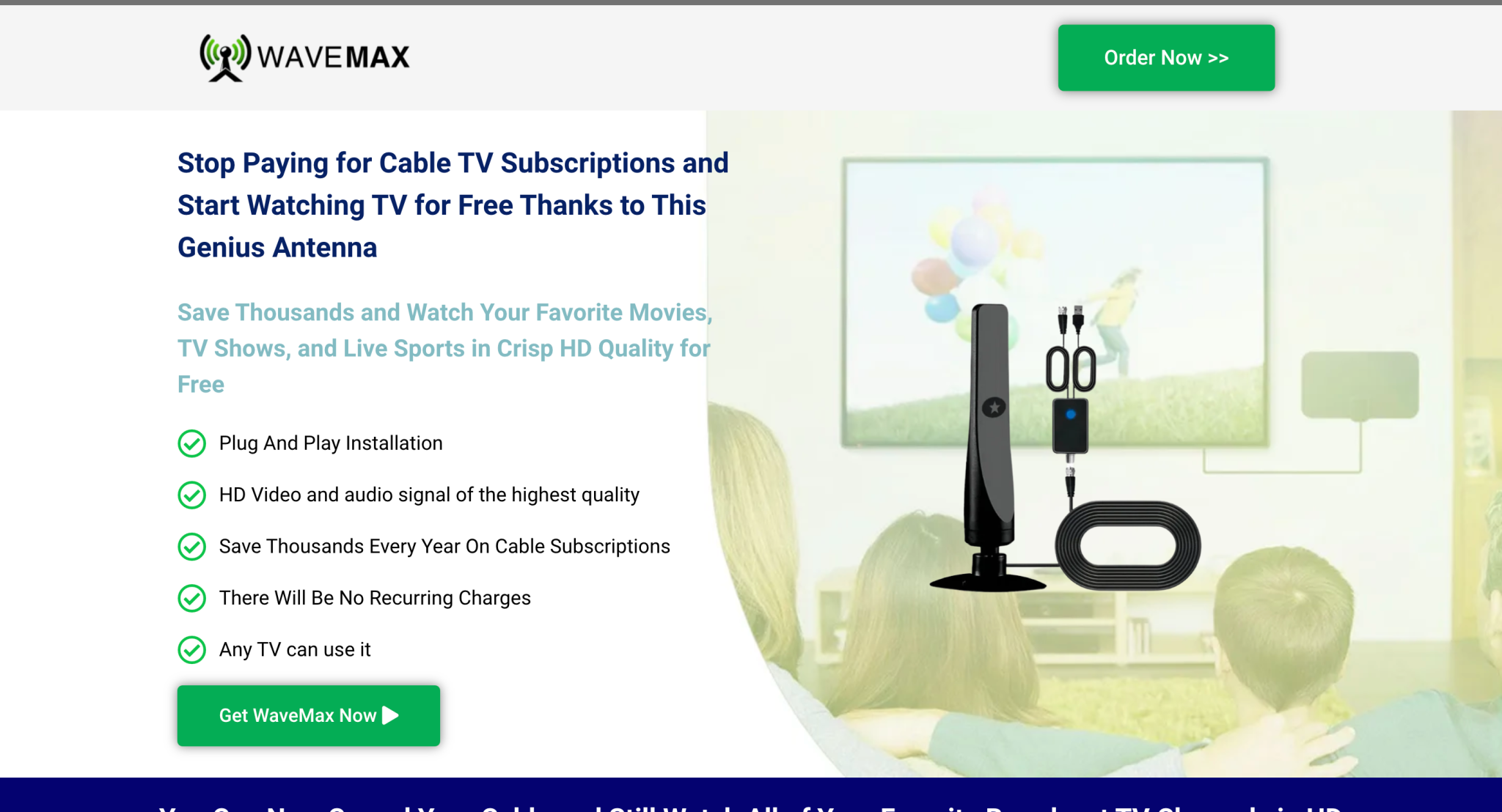 False Marketing Alert Wavemax TV Antenna Scam Snoopviews